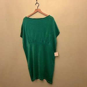 Roberto Collina mint tunic for women size Large, length 35 inches, NWT.